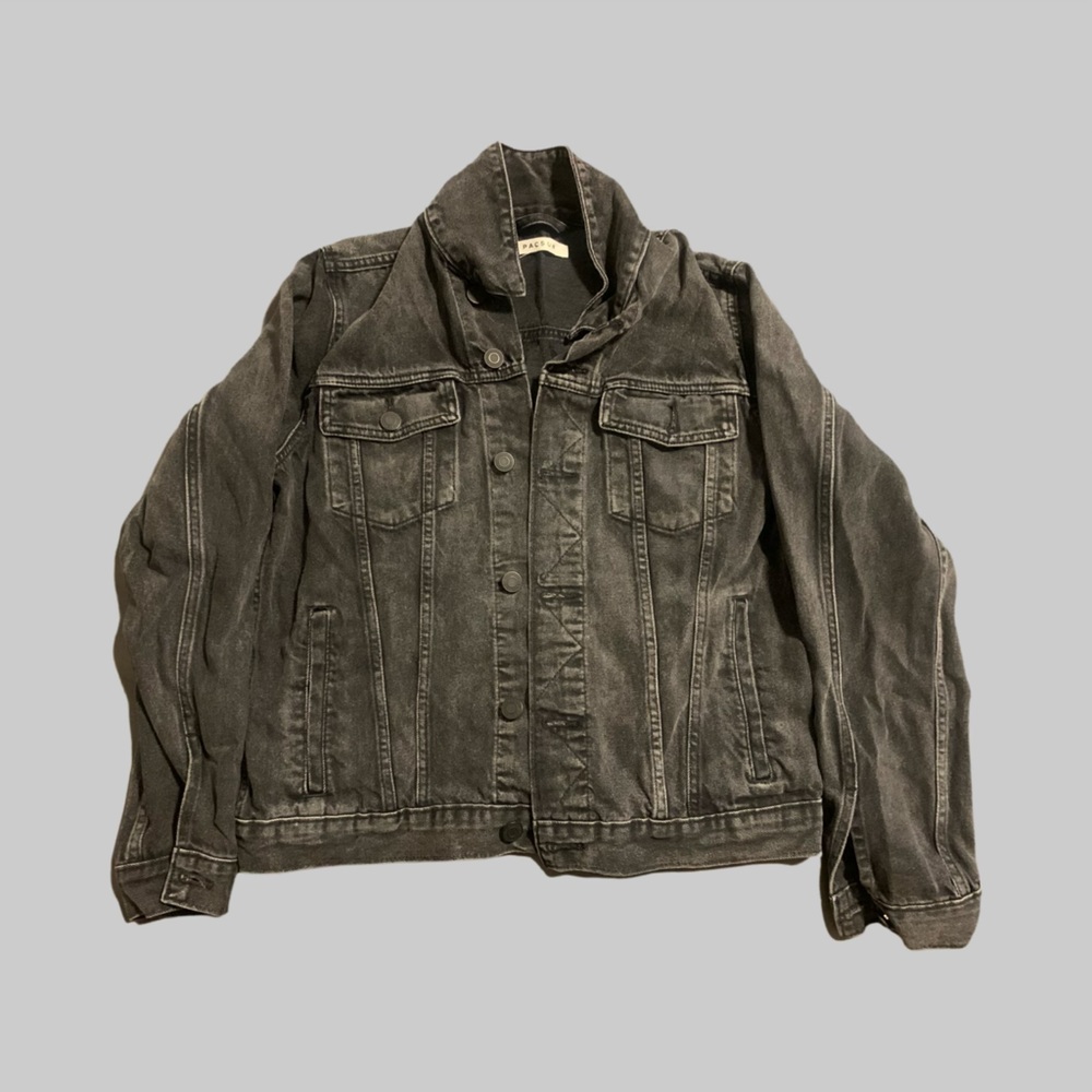Pacsun Men Medium Black Denim Jacket